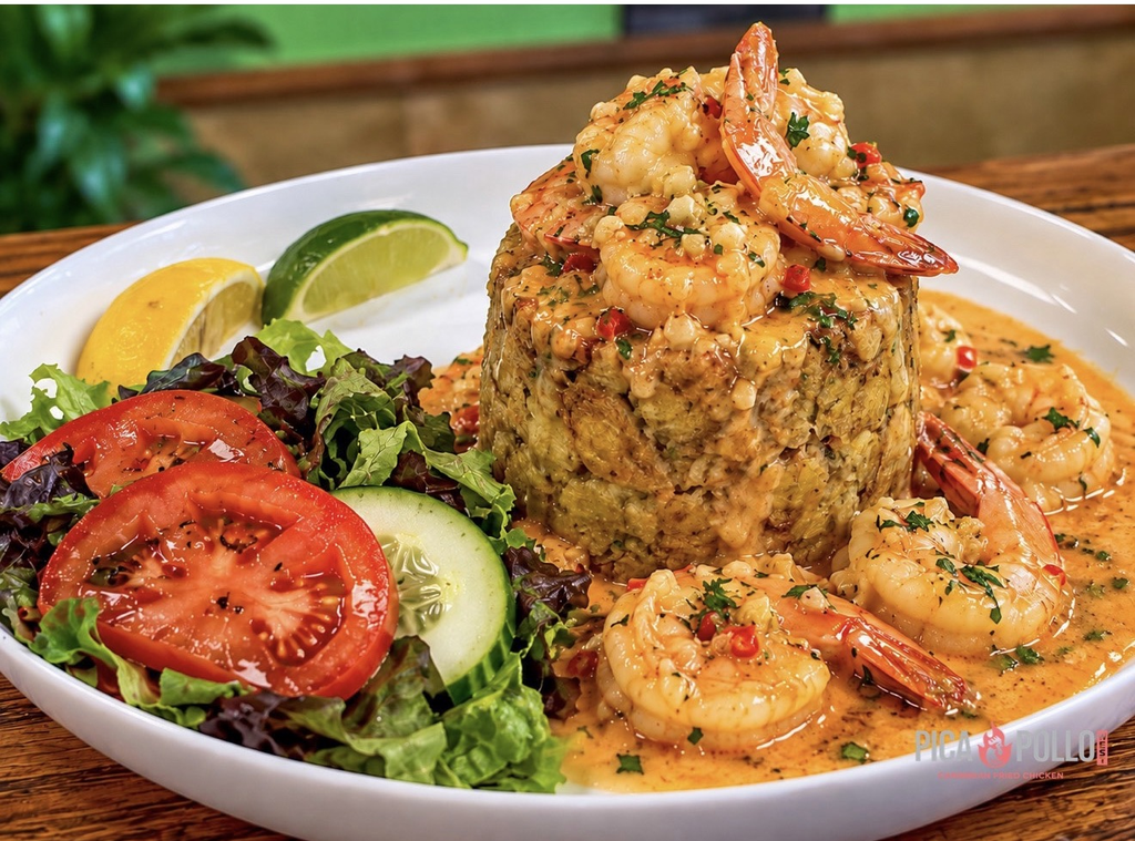 Mofongo with Chicken