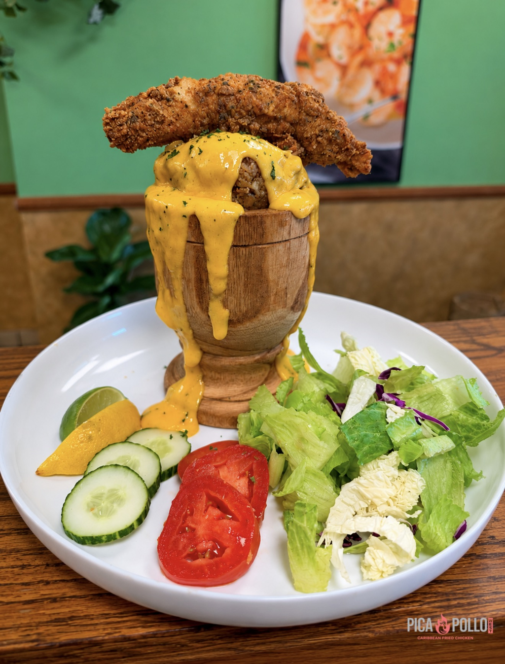 Mofongo con Camarones